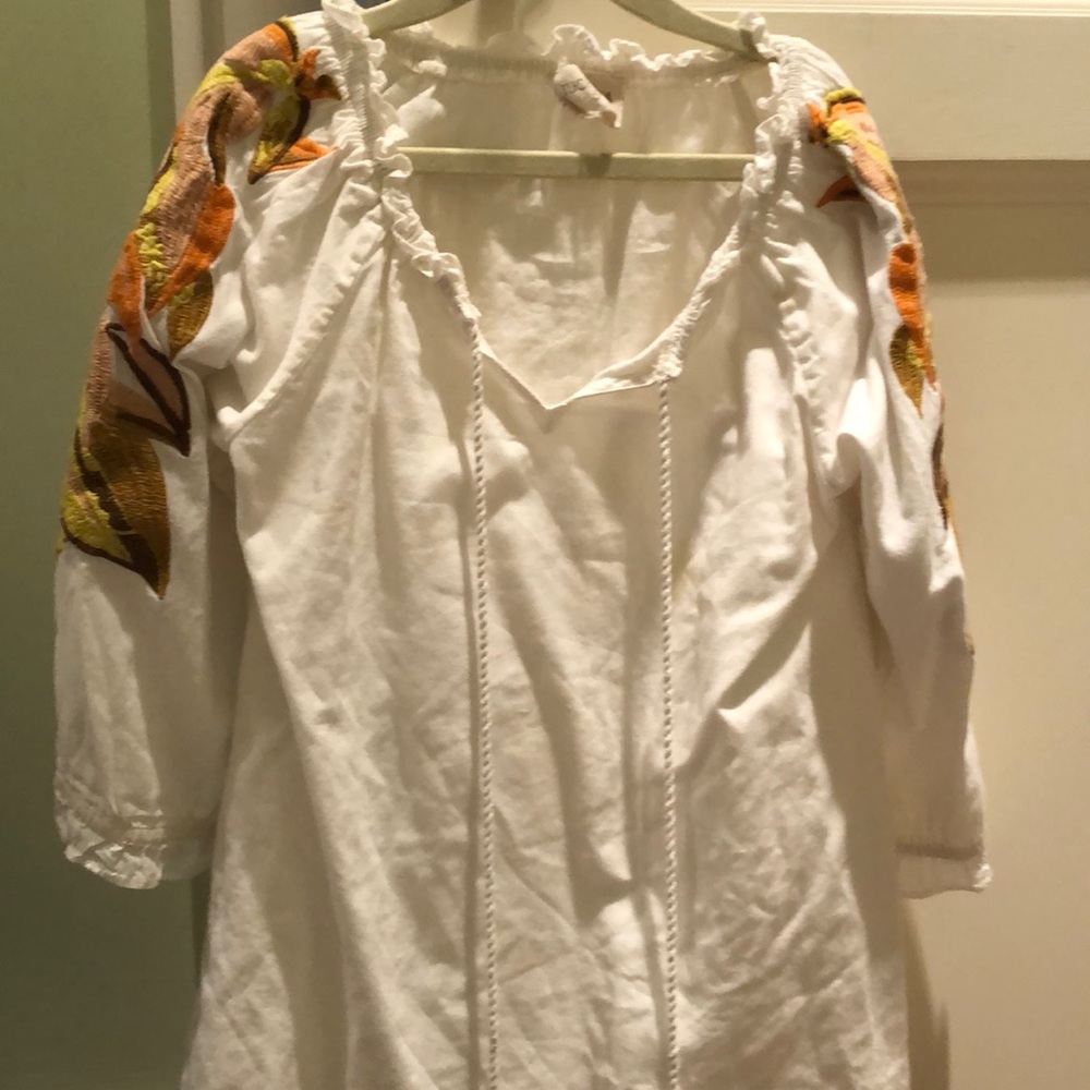 Tuchinda embroidered girls tunic dress size 5